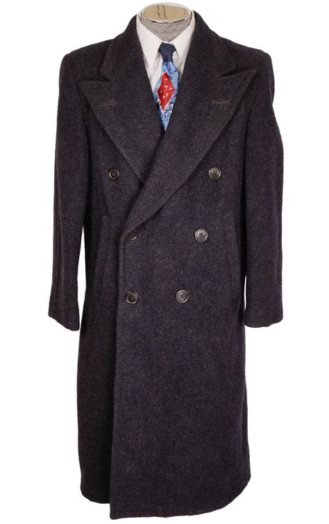 1940s men's overcoat.